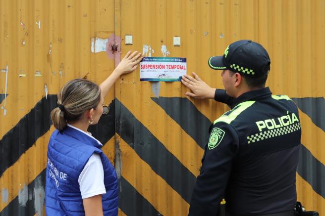 Cierran dos parqueaderos en Ibagué 