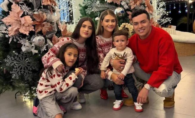 Yeison Jiménez y familia