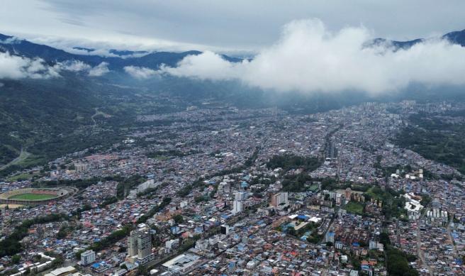 Ibagué capital del Tolima.