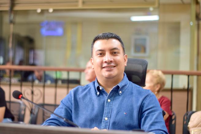 Concejal Javier Mora