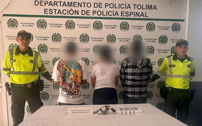 Capturados armados