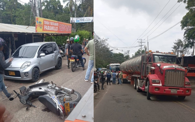 Accidente Honda