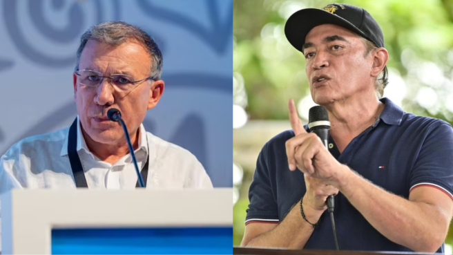 Roy Barreras, candidato presidencial, Gustavo Bolívar, exsenador.