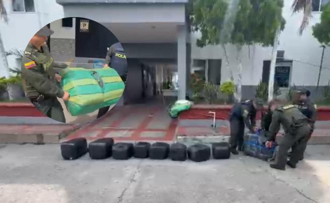 Marihuana incautada