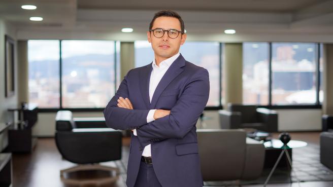 Sergio Lizarazo, vicepresidente de Banca Empresas e Instituciones de BBVA Colombia.