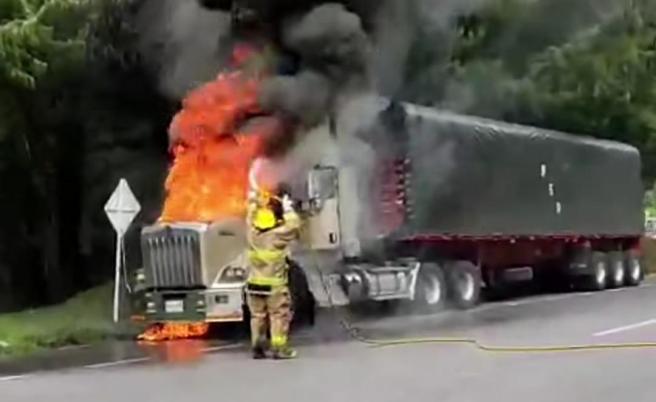 Incendio La Línea