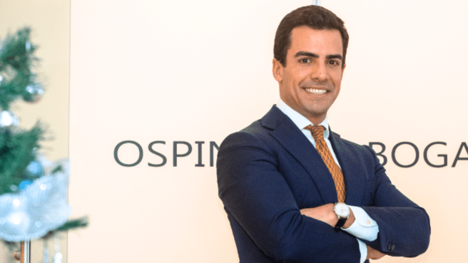 Juan Gonzalo Ospina desigando embajador de Colombia en Bruselas.