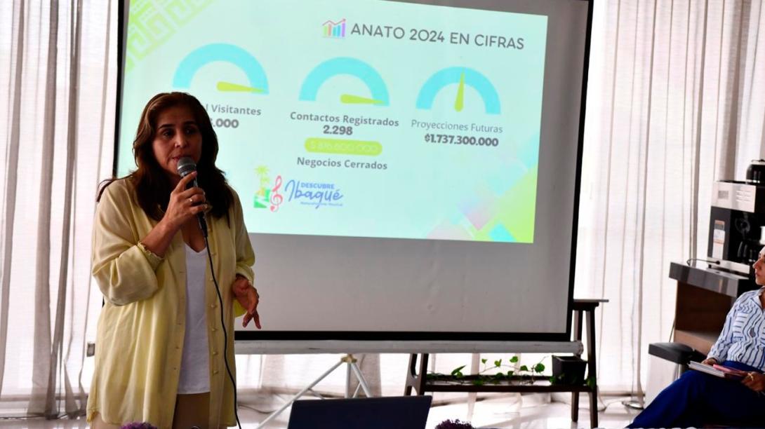 Zulma Barrios, directora Cotelco Tolima, entrega balance participación Anato 2024
