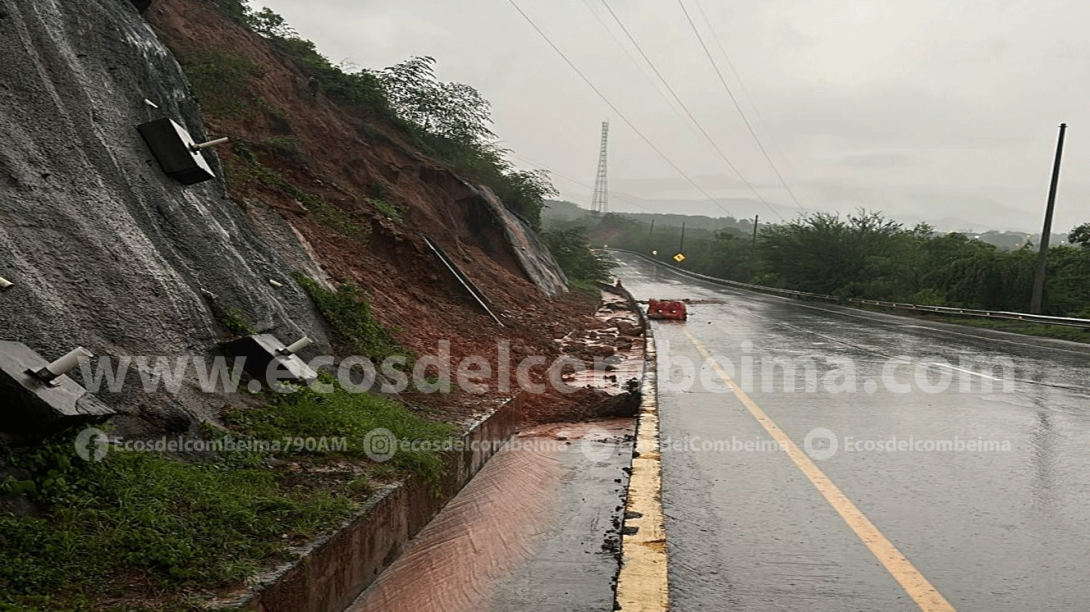 Vía Gualanday derrumbe 2024