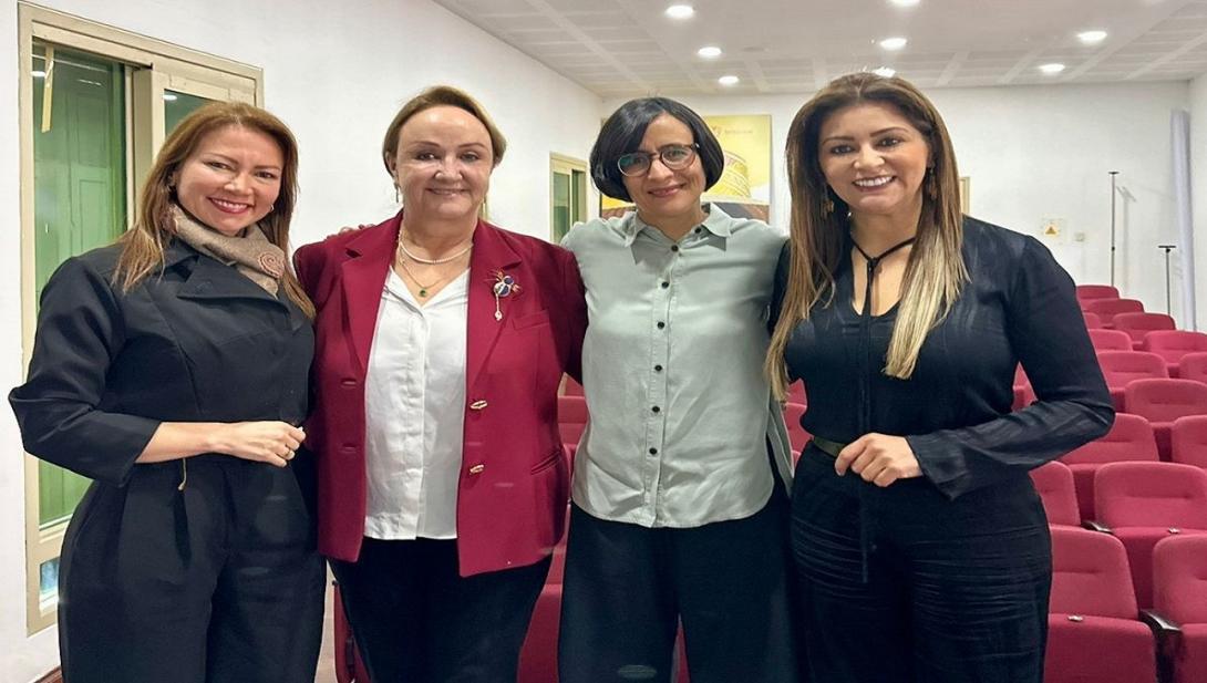 Adriana Magali Matiz con ministra de ambiente y Olga B 2024
