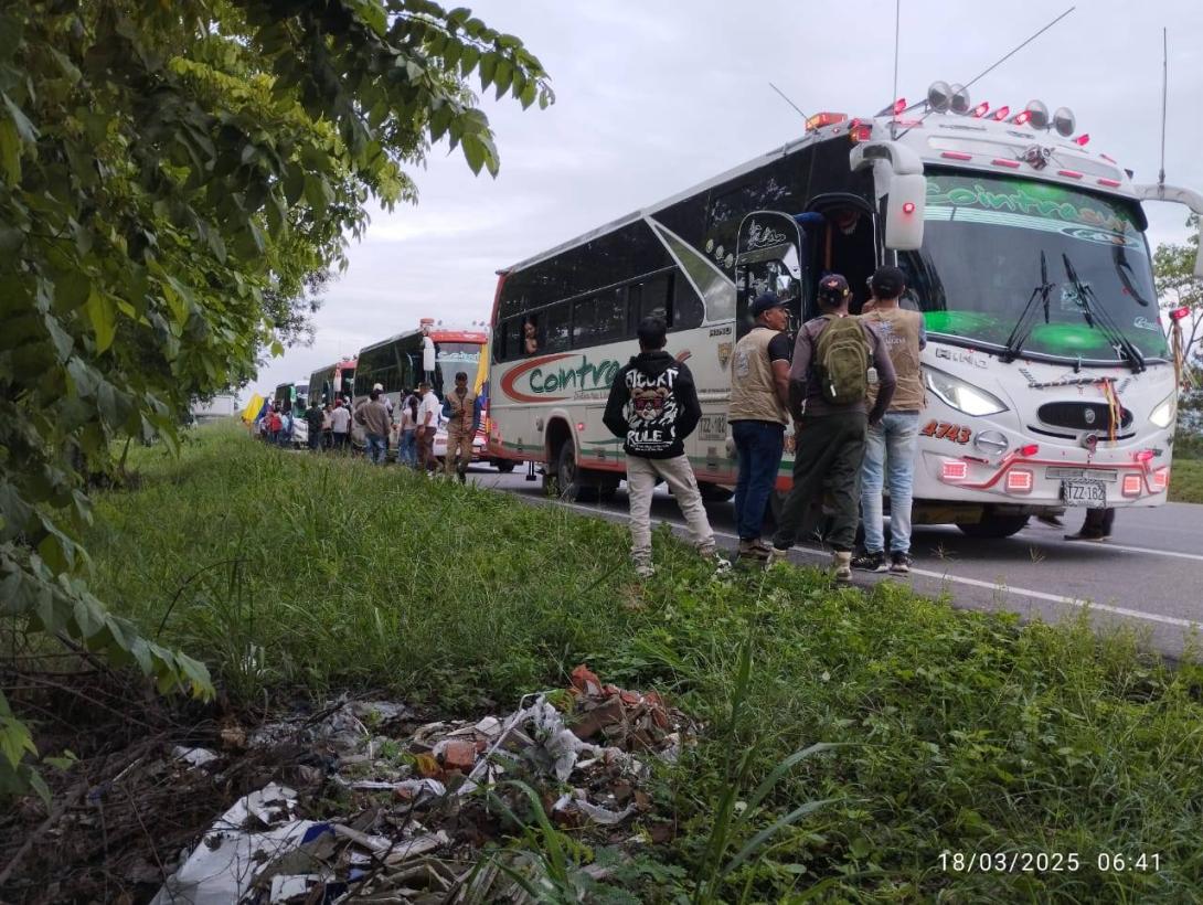 Indígenas del Tolima no han podido llegar a Bogotá 