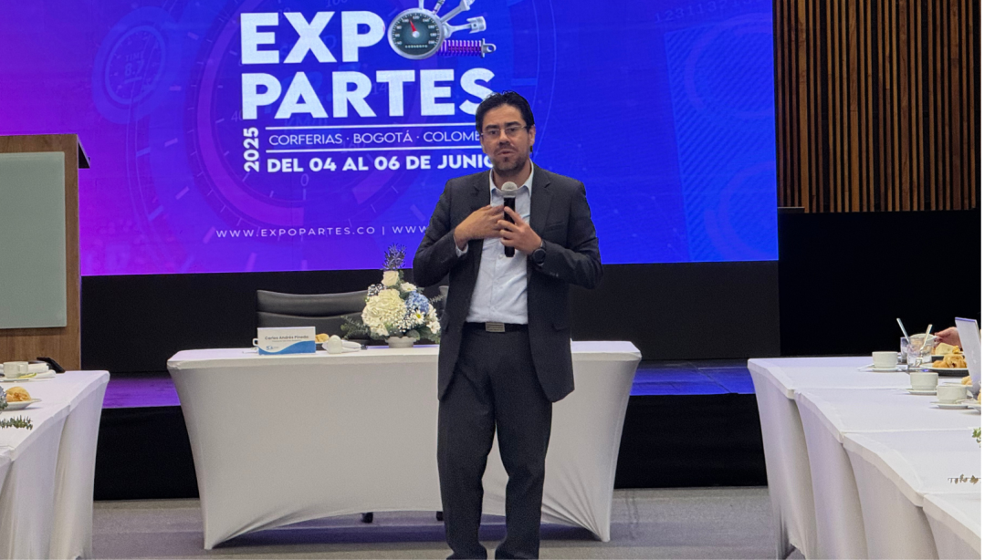 Carlos Andrés Pineda Osorio, presidente ejecutivo de Asopartes. 