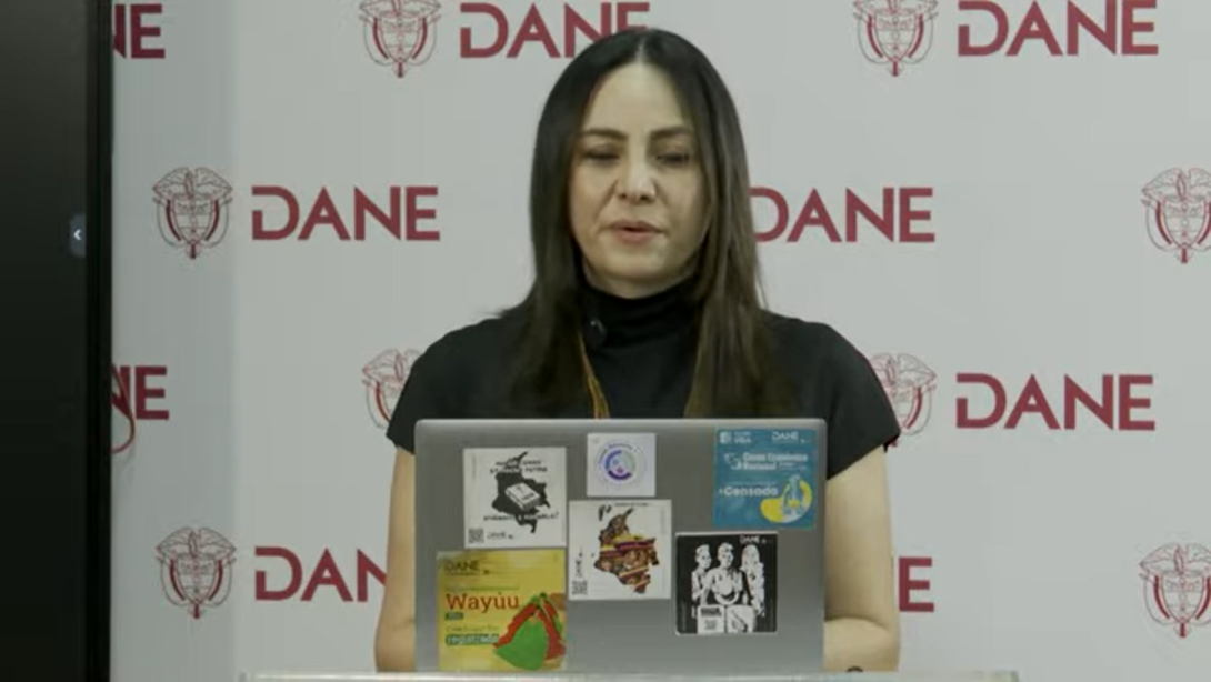 Piedad Urdinola, directora del DANE