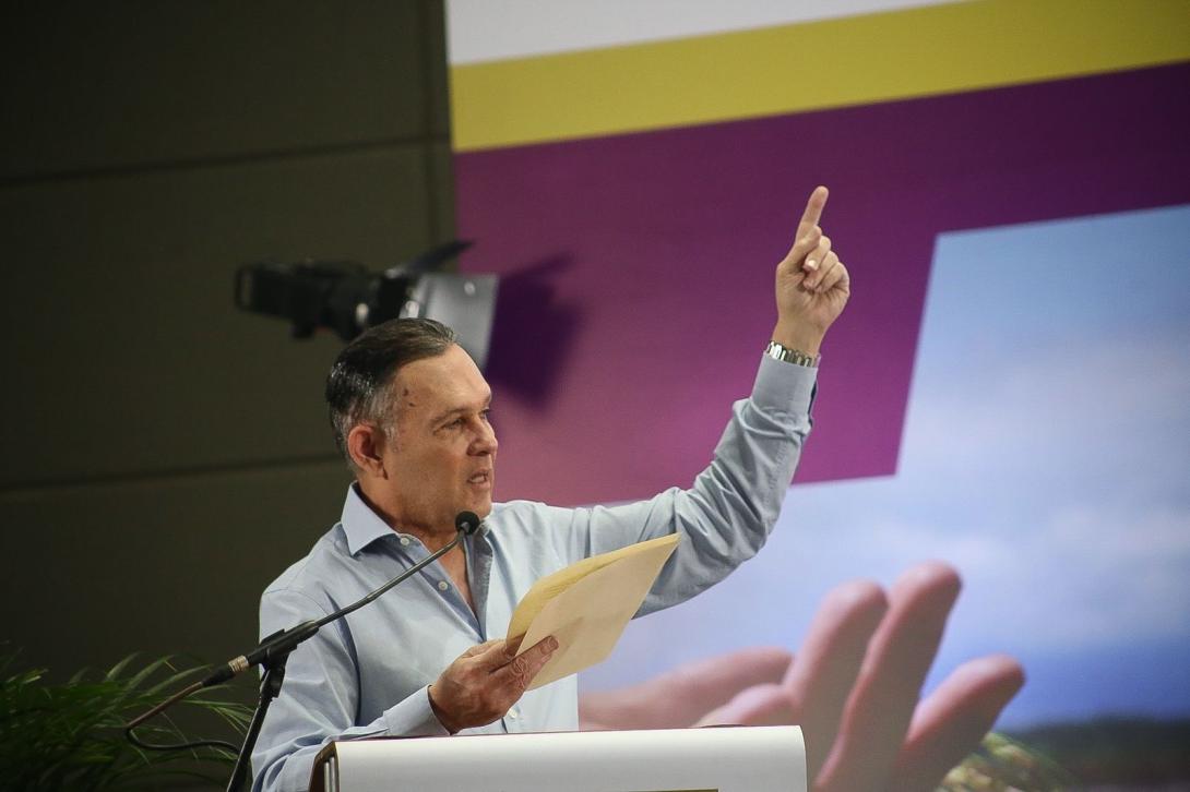 Efraín Cepeda, presidente del Senado