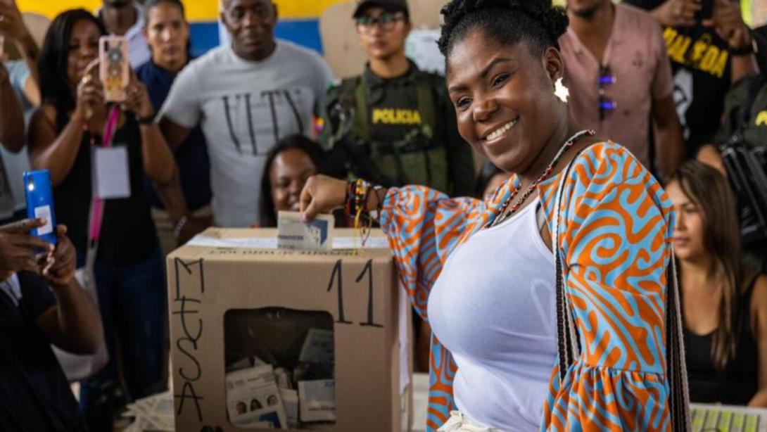 Francia Márquez, viceprtesidenta de la República.