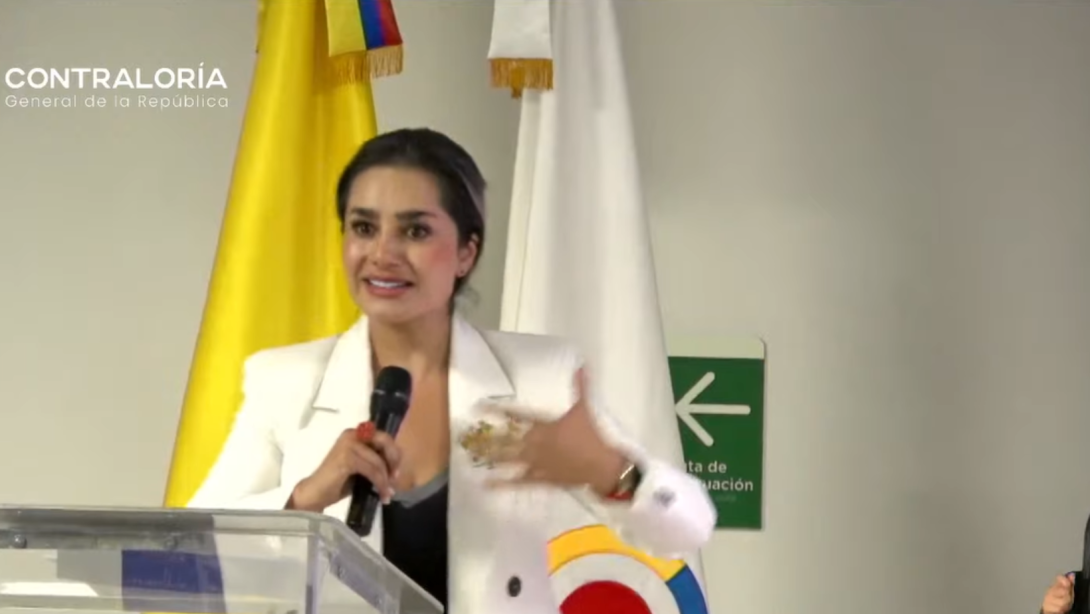 Jenny Lindo, contralora delegada para Justicia