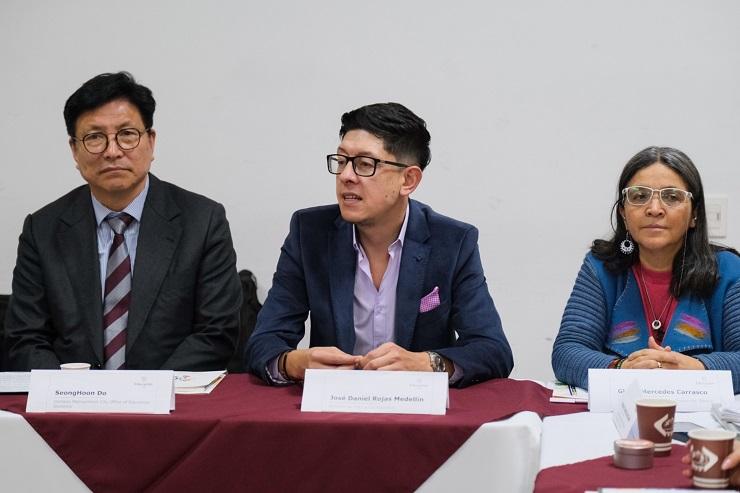El Ministro de Educación Nacional, Daniel Rojas Medellín, se reunió con Do Seong-hoon, superintendente de Educación de la Oficina Metropolitana de Incheon.