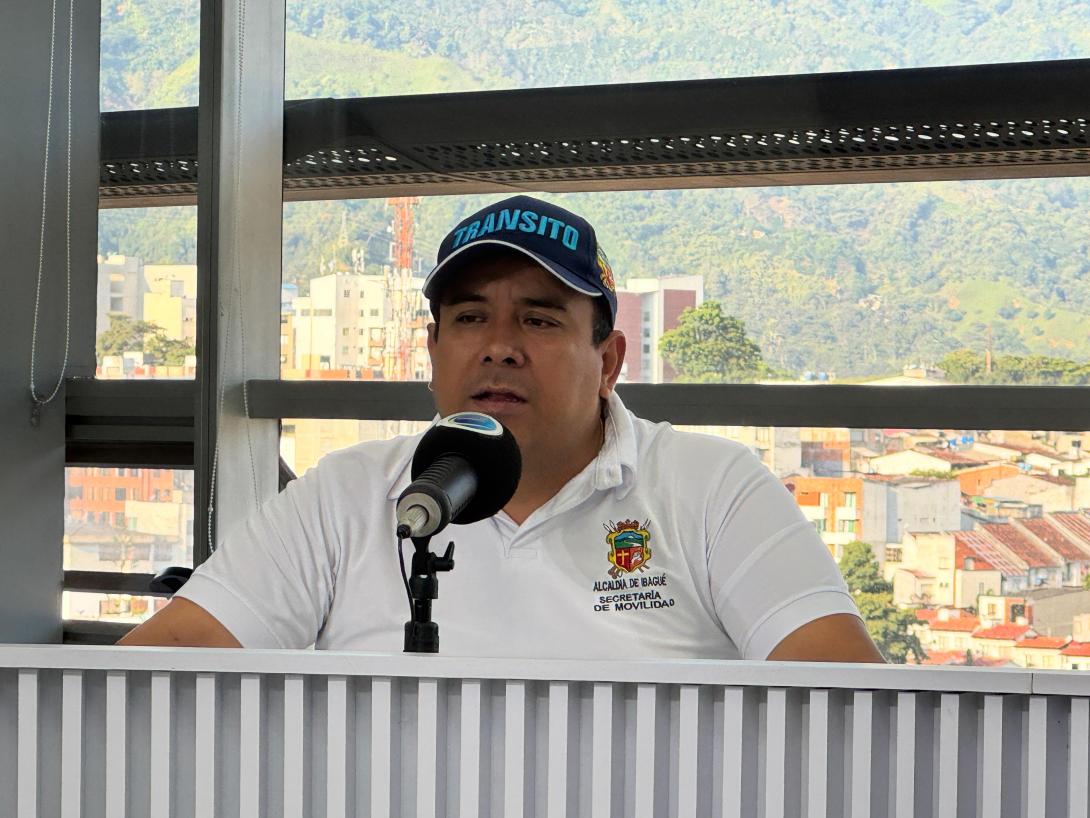 Ricardo Fabián Rodríguez, Secretario de Movilidad de Ibagué