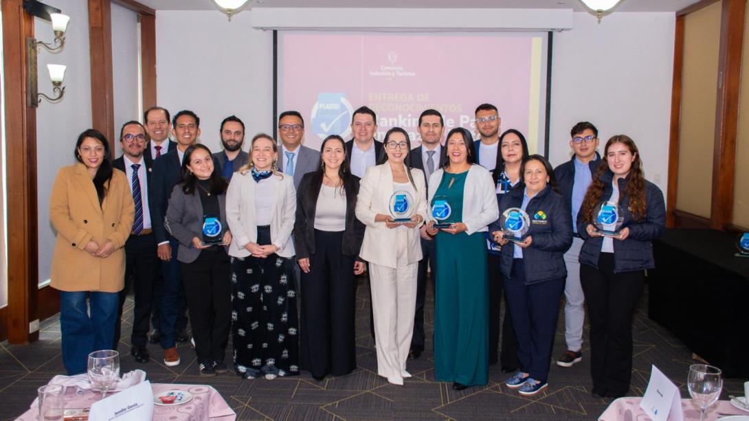 El Ministerio de Comercio, Industria y Turismo entregó los reconocimientos a las empresas ganadoras en el Ranking de Pago en Plazos Justos para los años 2023 y 2024.