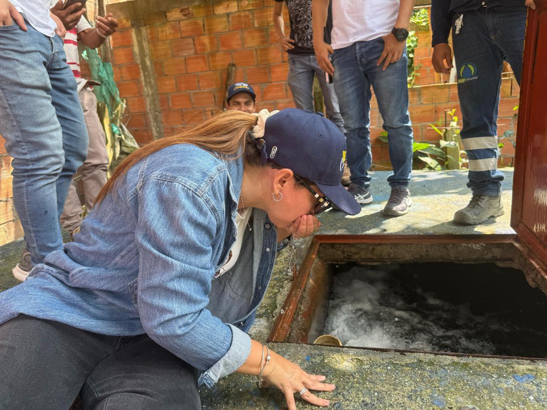 Habitantes del barrio La Isla ya toman agua del segundo acueducto de Ibagué