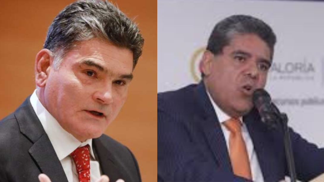 Gregorio Eljach, procurador, Carlos Hernán Rodríguez, contralor