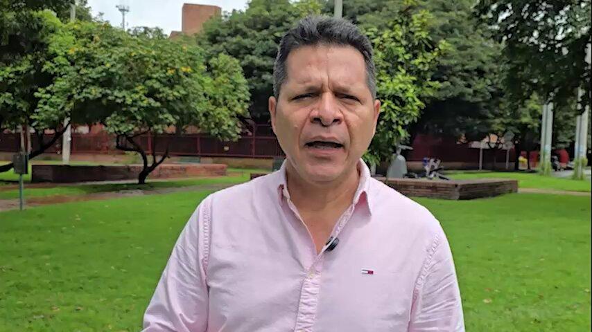 César Loza presidente de la Usión Sindical Obrera, USO