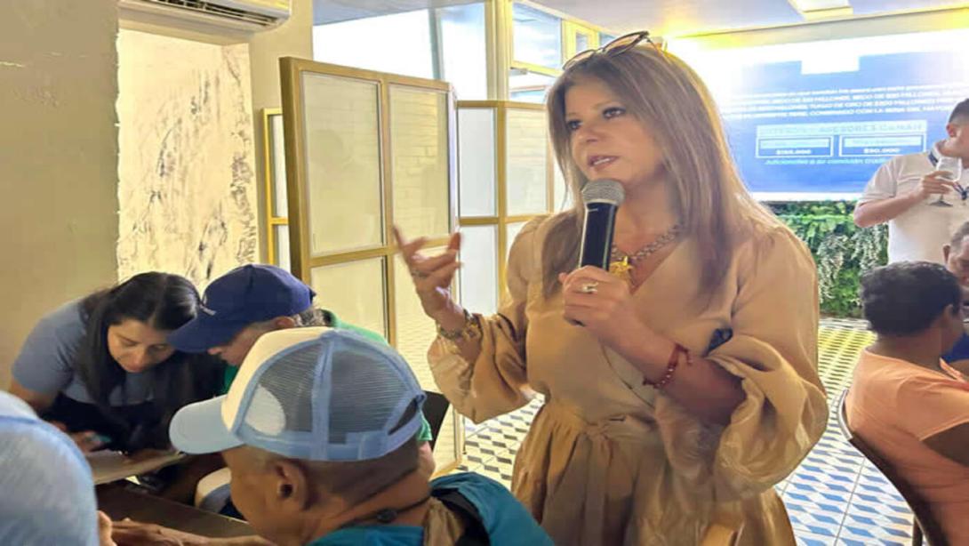 Maribel Córdiba, grenet de la Lotería de Cundinamarca.