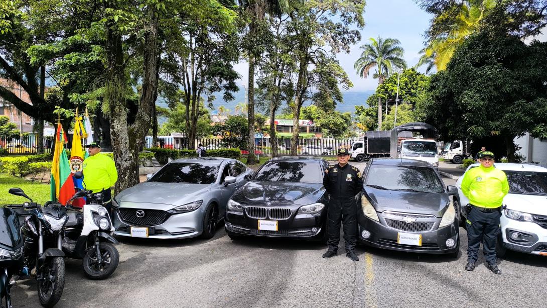 Vehículos recuperados