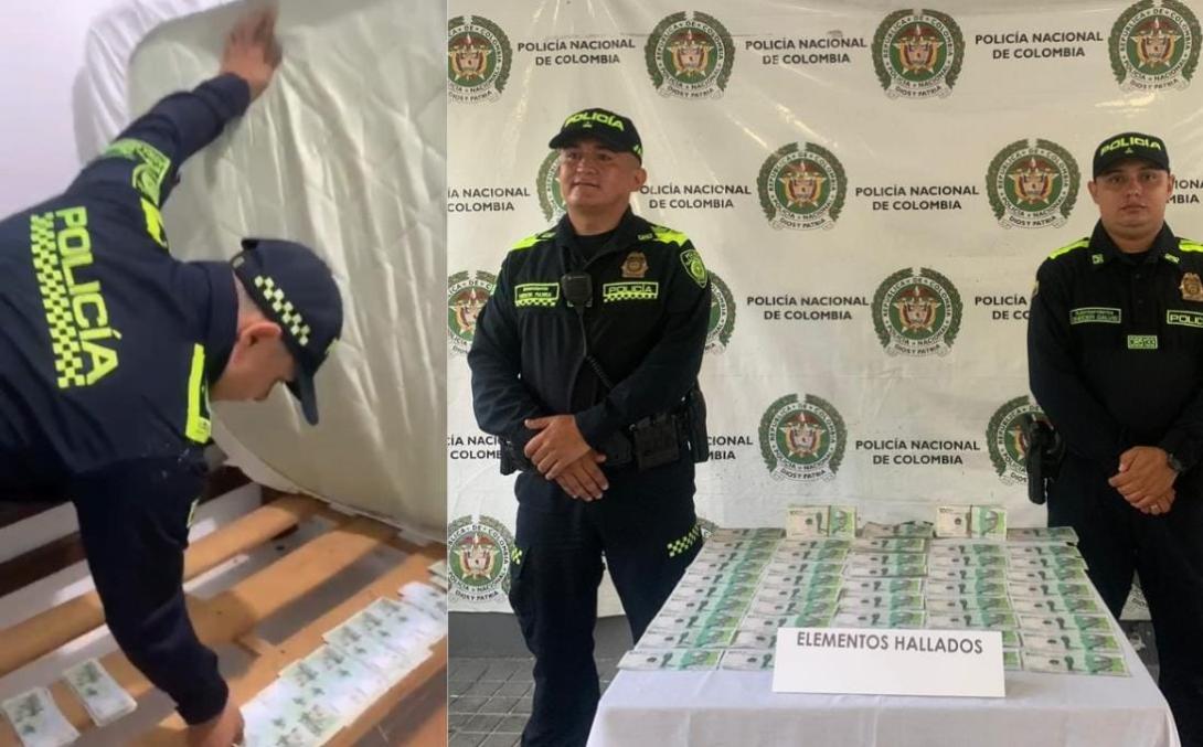 Incautación billetes