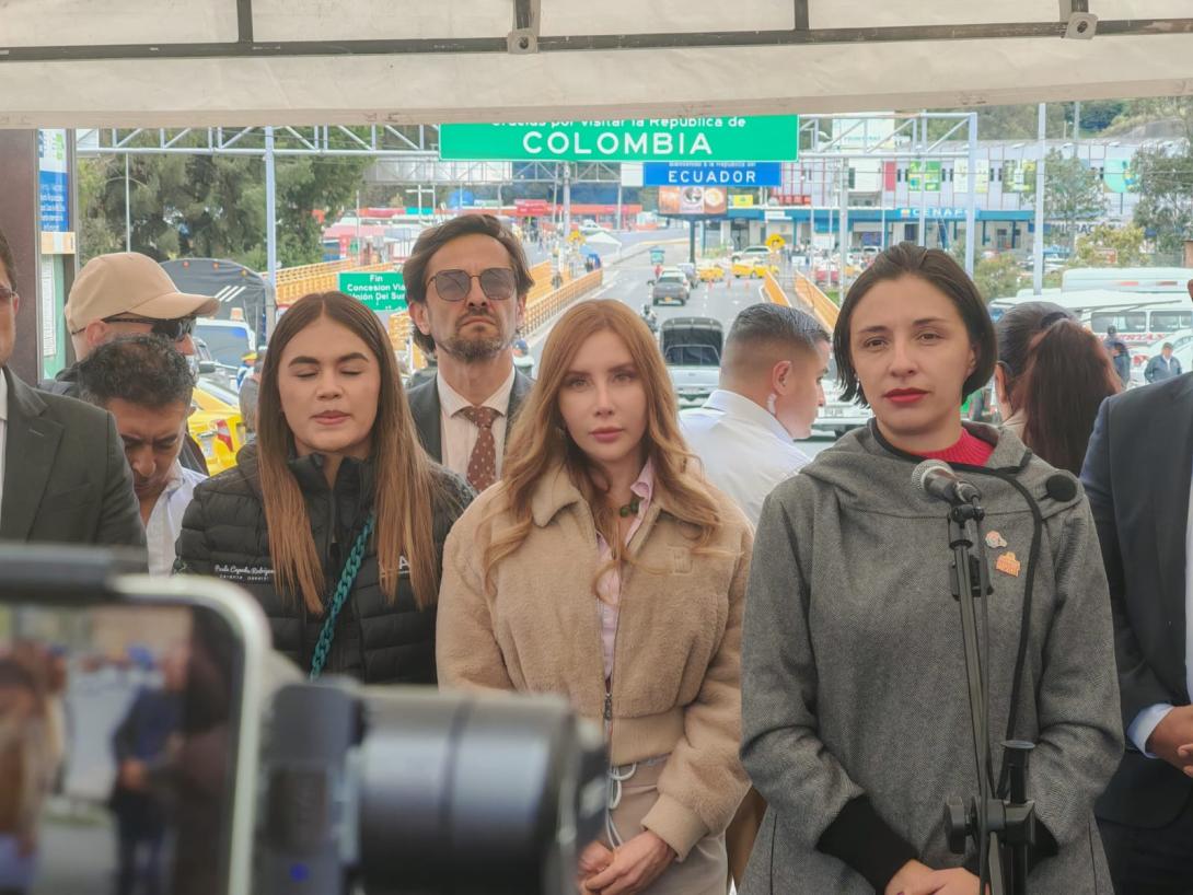 Las ministras de Comercio, Diana Morales y de Agricultura, Martha Carvajalino anunciaron medidas contrra el contrabando de arroz y papa.