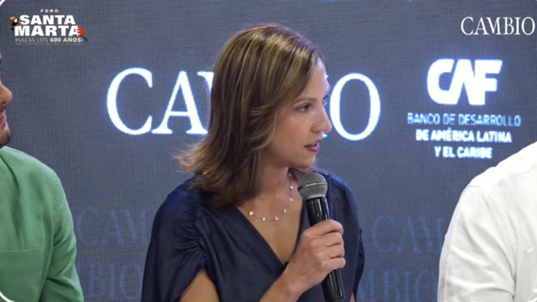 María Claudia Lacouture, presidenta Amcham Colombia.