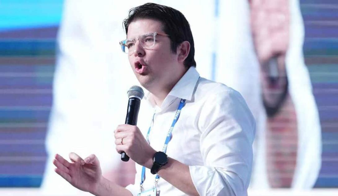 Miguel Uribe Turbay, senador, recluido en la Fundación Santa Fé de Bogotá, desde el pasado siete de junio.