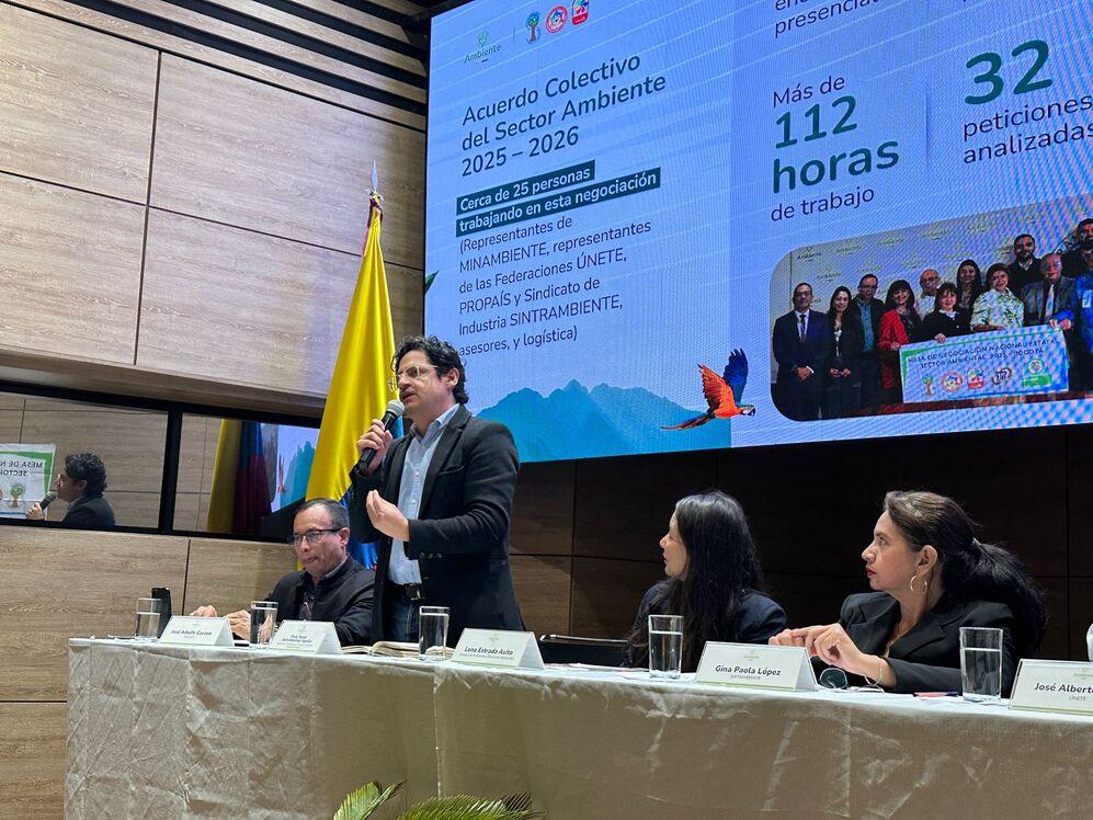 La mesa de trabajo con el sector ambiente logró acuerdos en materia laboral