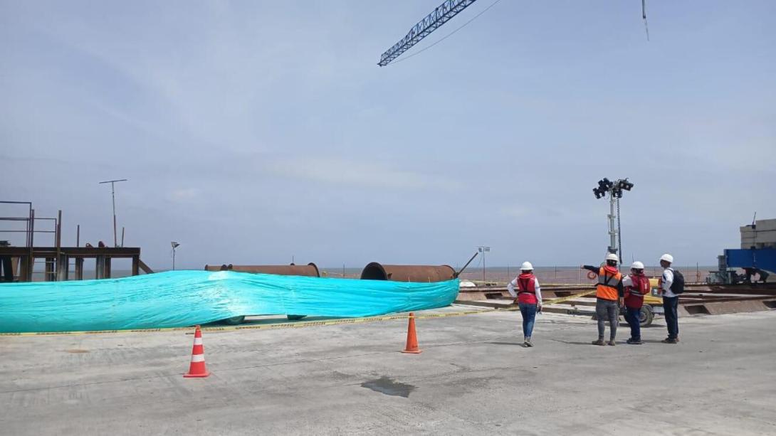 Se acordó instalar una mesa de trabajo para garantizar las condiciones laborales, la seguridad y salud en el trabajo, y la promoción de condiciones dignas y decentes para los trabajadores vinculados al proyecto Puerto Antioquia.
