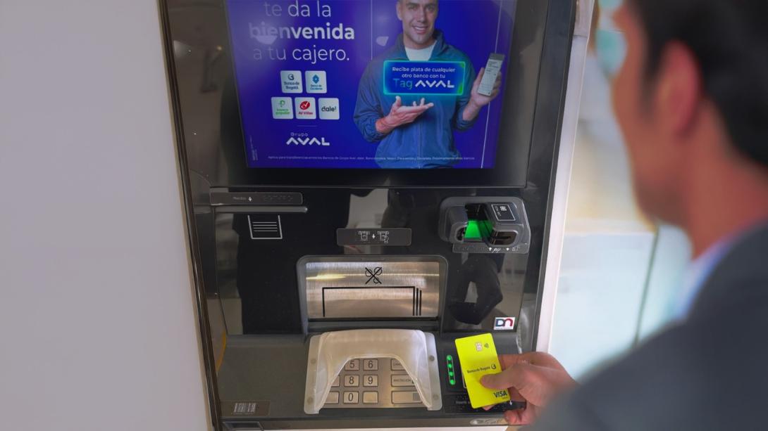 A partir de hoy, los clientes de Banco de Bogotá, Banco Popular, Banco AV Villas, Banco de Occidente y dale! podrán disfrutar de esta nueva tecnología que elimina el contacto físico, reduciendo riesgos como la clonación de tarjetas.