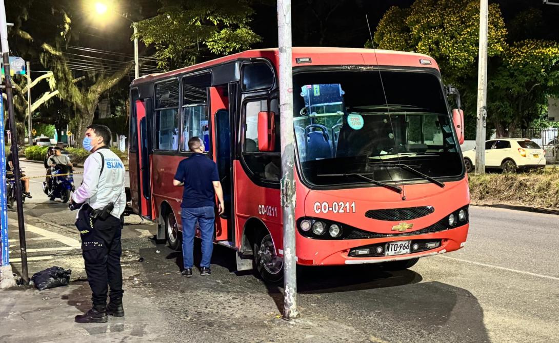 Muerto buseta