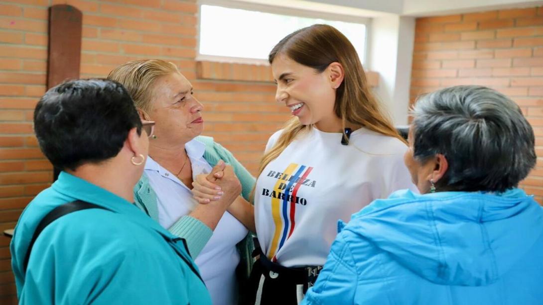 Lizeth Reina, gestora social.