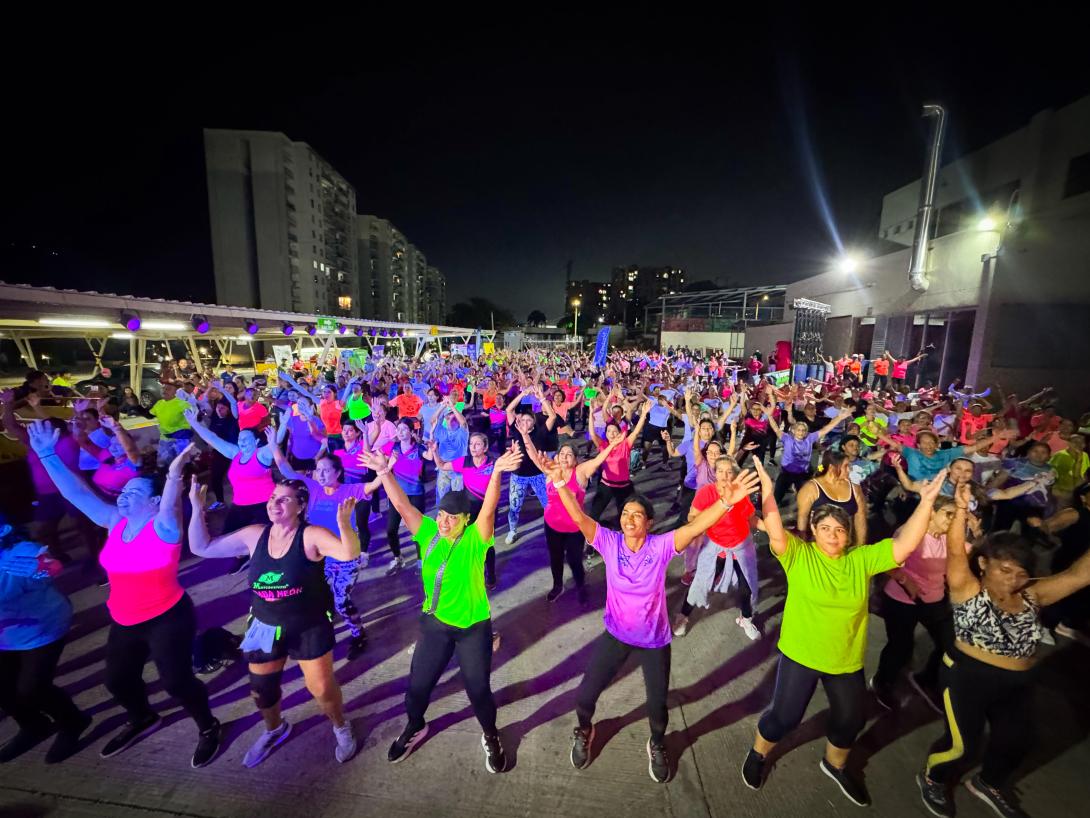 La actividad conto con una participación masiva. 