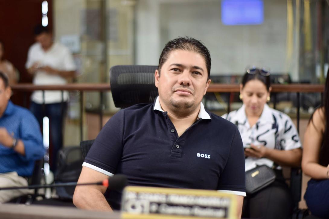 El concejal busca presentar el proyecto por segunda vez. 