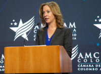 María Claudia Lacouture, presidenta Amcham Colombia