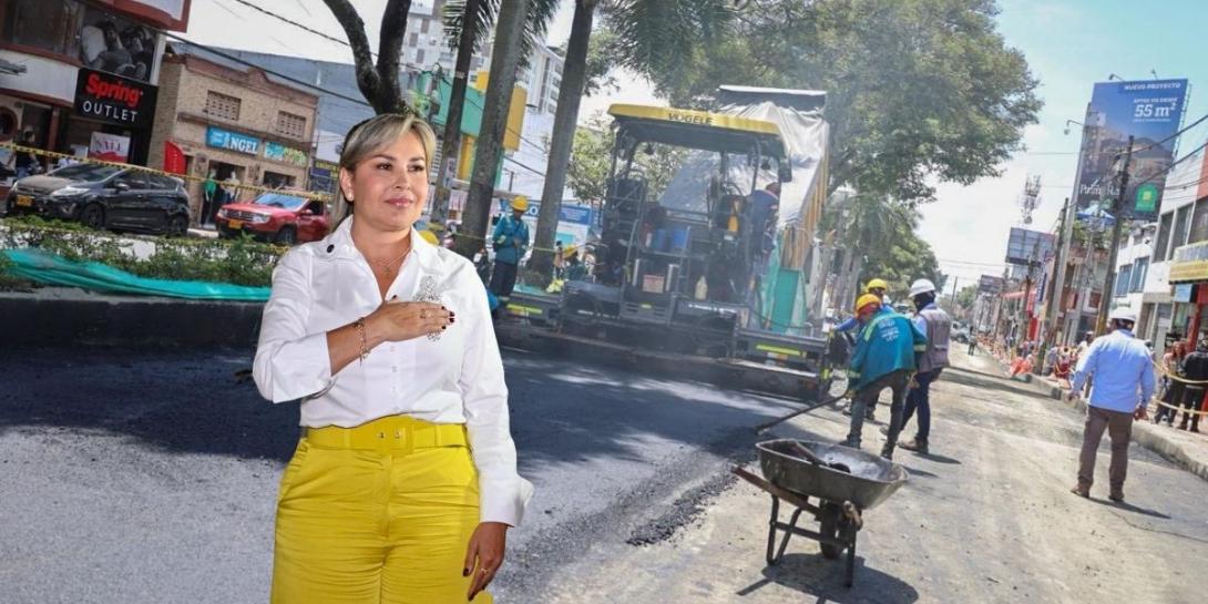 La mandataria resalto el avance.