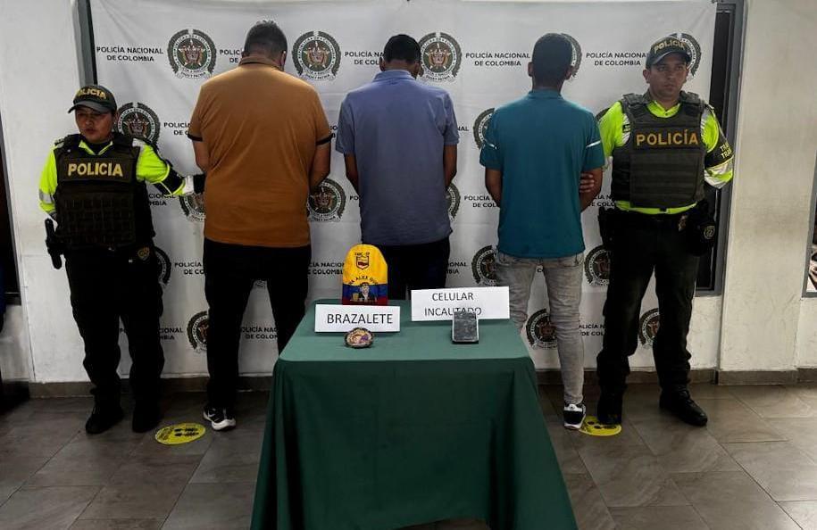 Capturados reclutadores