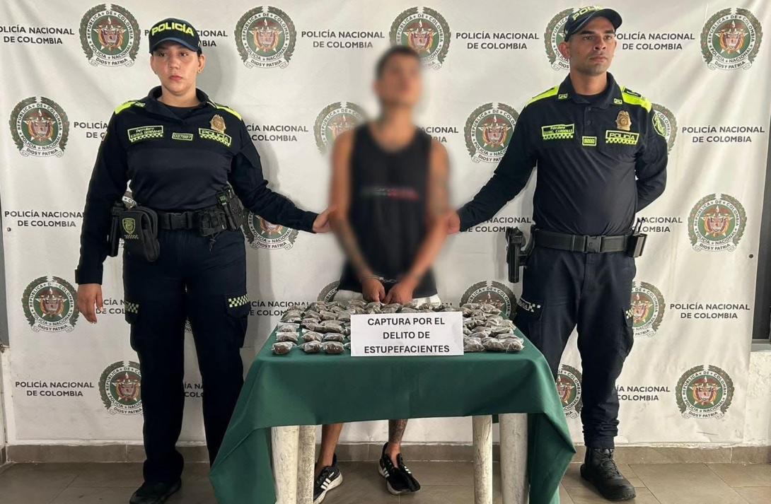Capturado por droga
