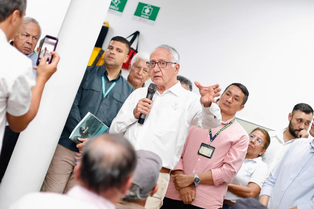 Visita al hospital  Santa Lucía de Cajamarca. 
