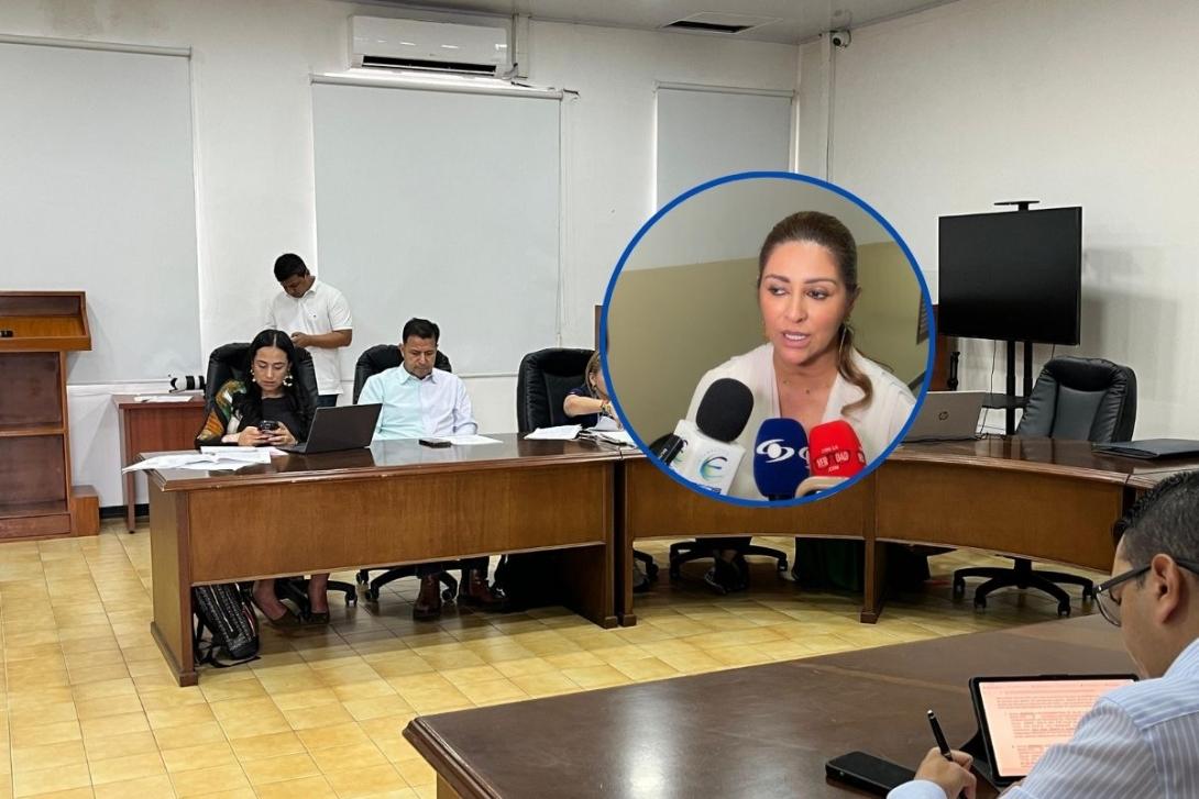 La audiencia continúa de forma virtual. 