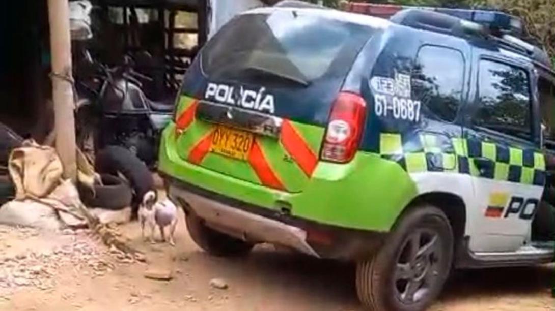 Las autoridades llegaron al sitio para adelantar la inspección correspondiente. 