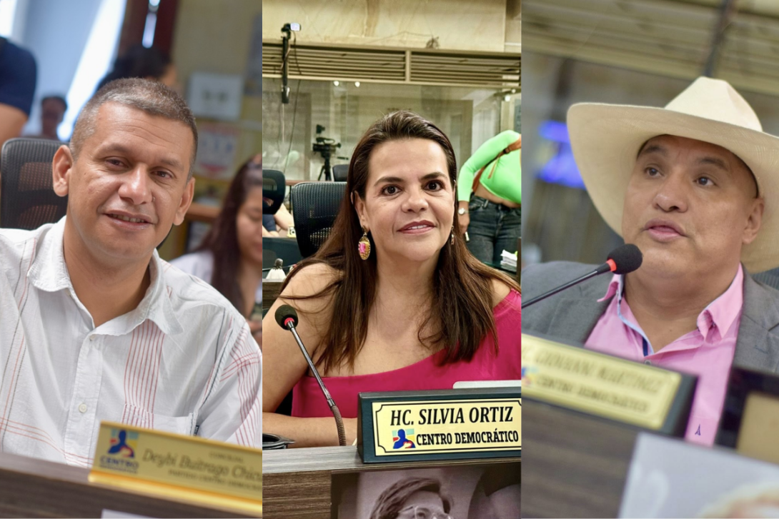 Concejales del Centro Democrático en Ibagué.