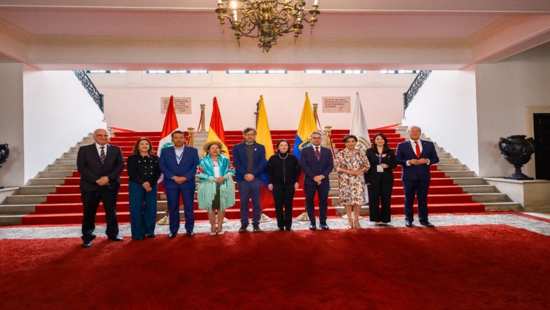Durante la ceremonia de entrega de la presidencia de la CAN a Ecuador, se dieron a conocer los avances del trabajo desarrollado por Colombia en el año que ejerció el liderazgo del bloque.