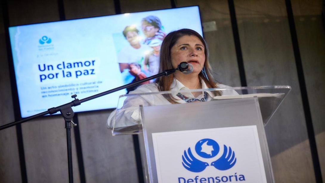 Iris Marín, defensora del Pueblo.