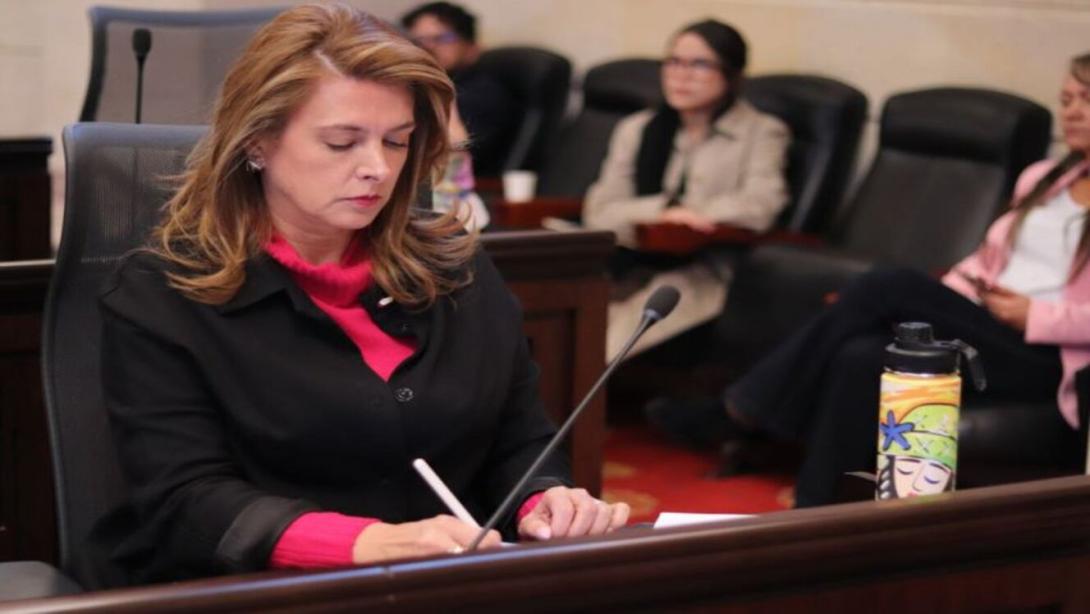 Juana carolina Londoño, representante a al Cámara y precandidata presidencial